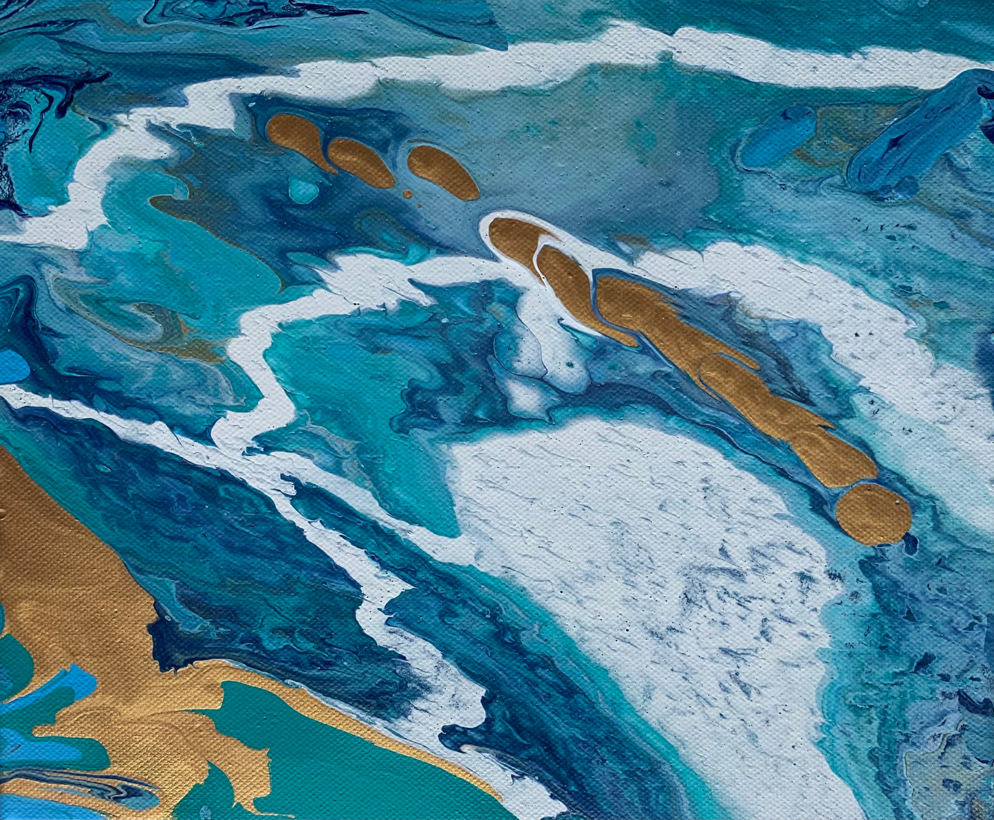 Gold and Blue